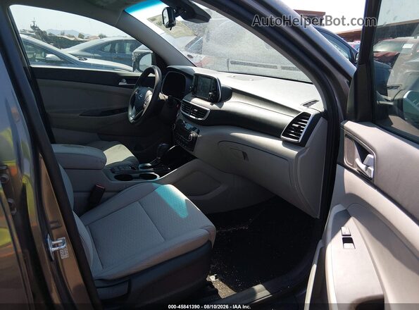 KM8J33AL2LU214406 2020 HYUNDAI TUCSON Gray წინა სალონის ხედი