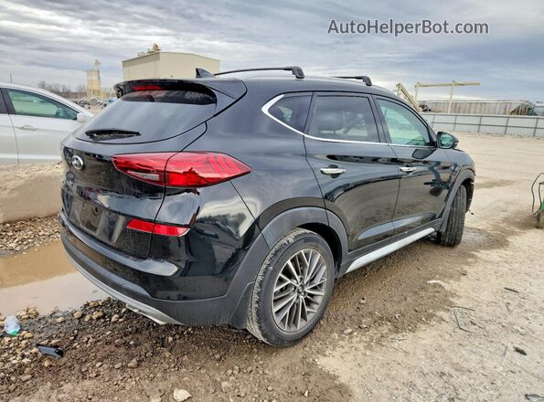 KM8J33AL2MU320291 2021 HYUNDAI TUCSON Black უკანა მარჯვენა
