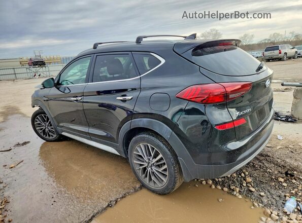 KM8J33AL2MU320291 2021 HYUNDAI TUCSON Black უკანა მარცხენა