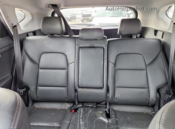 KM8J33AL2MU320291 2021 HYUNDAI TUCSON Black უკანა სავარძლების ხედი
