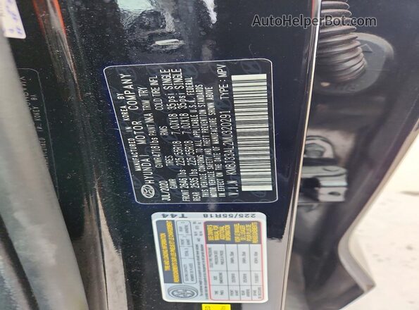KM8J33AL2MU320291 2021 HYUNDAI TUCSON Black სალონის 360-გრადუსიანი ხედი