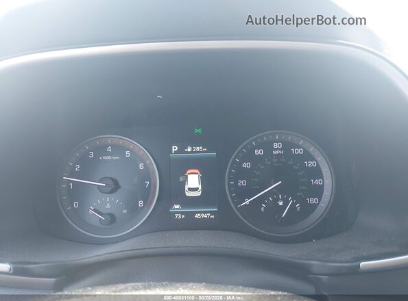 KM8J33AL3LU111883 2020 HYUNDAI TUCSON Silver Vista de los asientos traseros