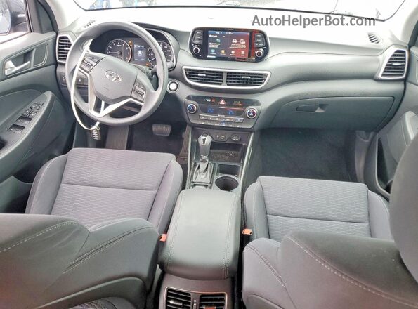 KM8J33AL3MU284661 2021 HYUNDAI TUCSON Gray Vista del salpicadero