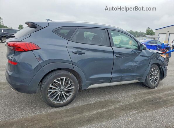 KM8J33AL3MU284661 2021 HYUNDAI TUCSON Gray Trasero derecho
