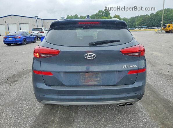 KM8J33AL3MU284661 2021 HYUNDAI TUCSON Gray Vista trasera