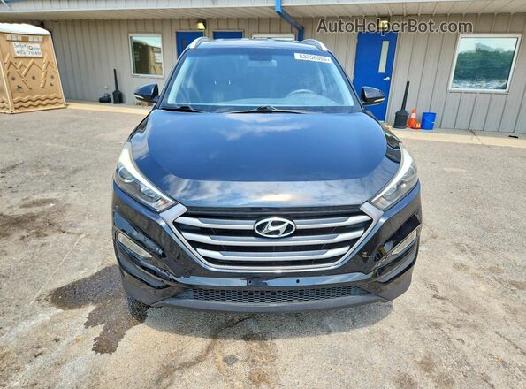 KM8J33AL4JU817855 2018 HYUNDAI TUCSON Black Front view