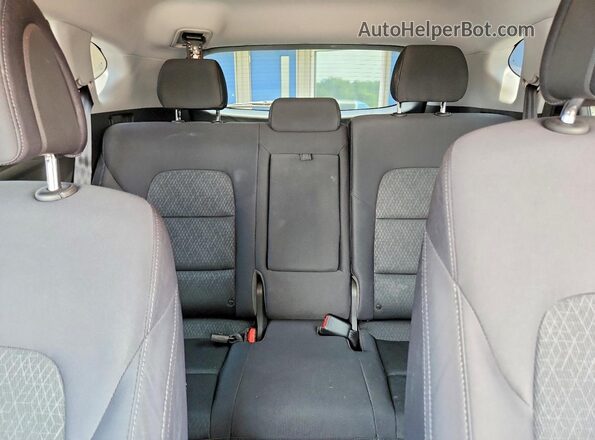 KM8J33AL4JU817855 2018 HYUNDAI TUCSON Black Rear seats view