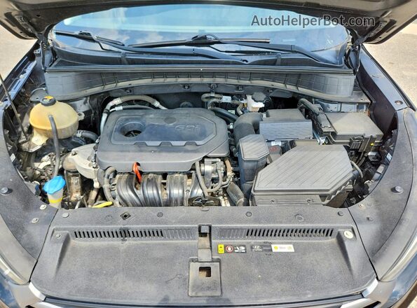 KM8J33AL4JU817855 2018 HYUNDAI TUCSON Black Engine compartment view