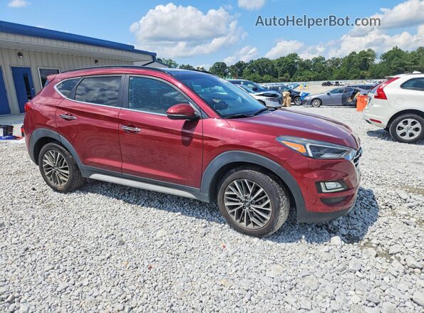 KM8J33AL4KU913910 2019 HYUNDAI TUCSON Maroon წინა მარჯვენა