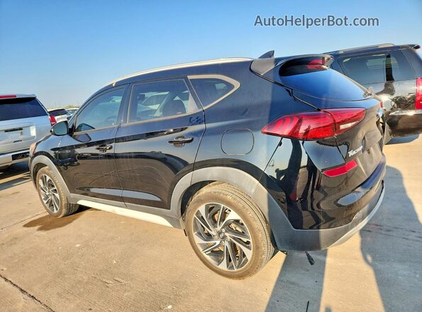 KM8J33AL4LU161336 2020 HYUNDAI TUCSON Black Задня ліва чверть