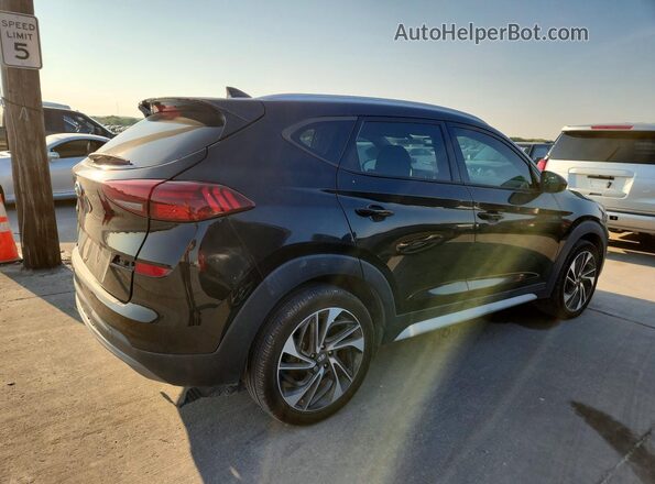 KM8J33AL4LU161336 2020 HYUNDAI TUCSON Black Задня права чверть