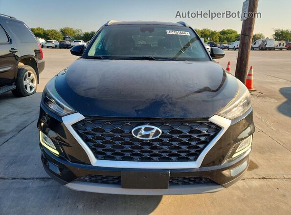KM8J33AL4LU161336 2020 HYUNDAI TUCSON Black Вид спереду