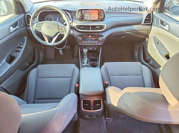 KM8J33AL4LU161336 2020 HYUNDAI TUCSON Black Вид панелі приладів
