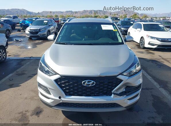 KM8J33AL4LU211684 2020 HYUNDAI TUCSON Silver Rear interior view