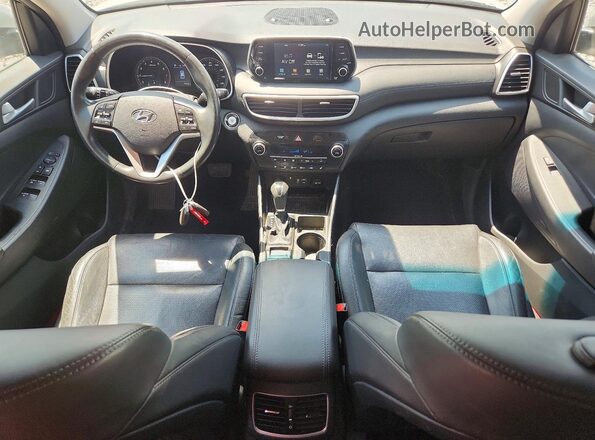 KM8J33AL4LU277961 2020 HYUNDAI TUCSON Silver Dashboard view