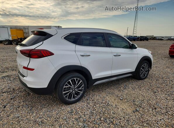 KM8J33AL4MU312631 2021 HYUNDAI TUCSON Белый Задняя правая четверть