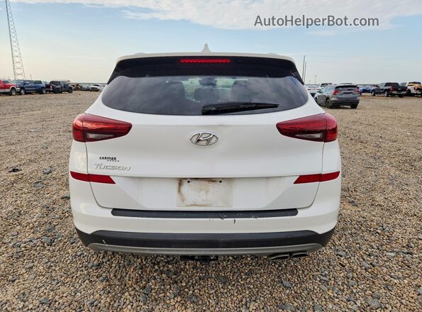 KM8J33AL4MU312631 2021 HYUNDAI TUCSON Белый Вид сзади