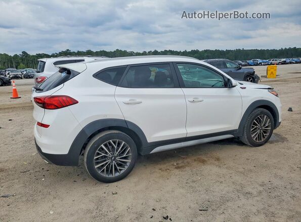 KM8J33AL4MU320311 2021 HYUNDAI TUCSON White Հետևի աջ