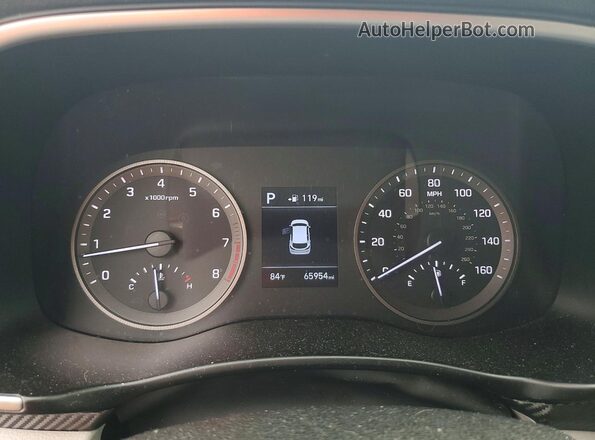 KM8J33AL4MU320311 2021 HYUNDAI TUCSON White Սարքավորումների վահանակի տեսք