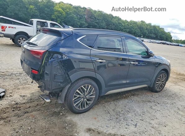 KM8J33AL5LU232267 2020 HYUNDAI TUCSON Черный Задняя правая четверть