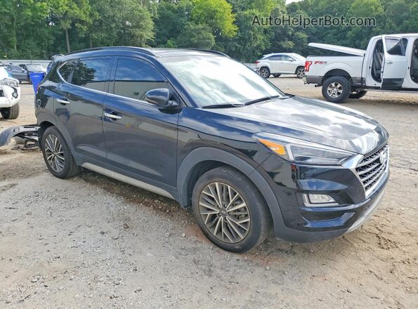 KM8J33AL5LU232267 2020 HYUNDAI TUCSON Черный Передняя правая четверть