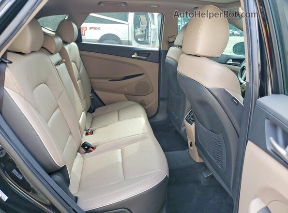 KM8J33AL5LU232267 2020 HYUNDAI TUCSON Черный Вид задней части салона