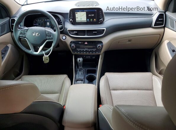 KM8J33AL5LU232267 2020 HYUNDAI TUCSON Черный Вид панели приборов