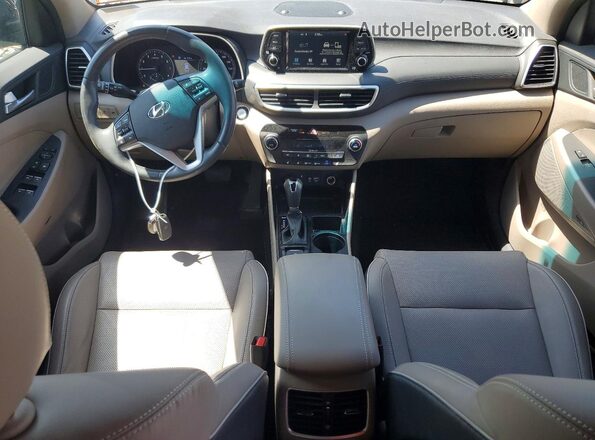 KM8J33AL5MU336761 2021 HYUNDAI TUCSON Black Dashboard view