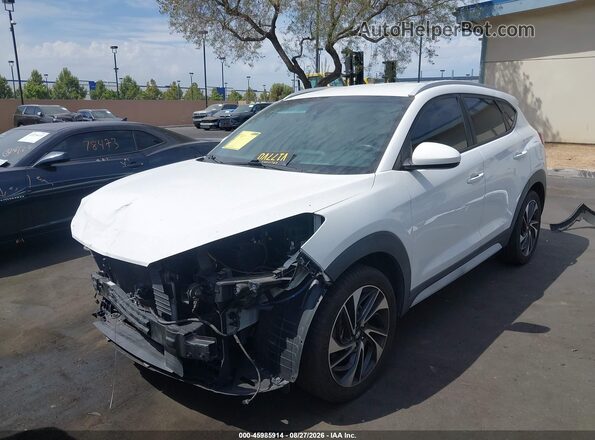 KM8J33AL6LU147812 2020 HYUNDAI TUCSON White წინა ხედი
