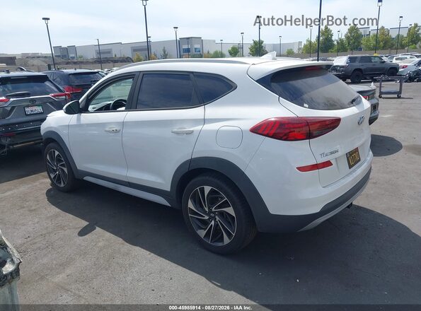KM8J33AL6LU147812 2020 HYUNDAI TUCSON White უკანა მარცხენა