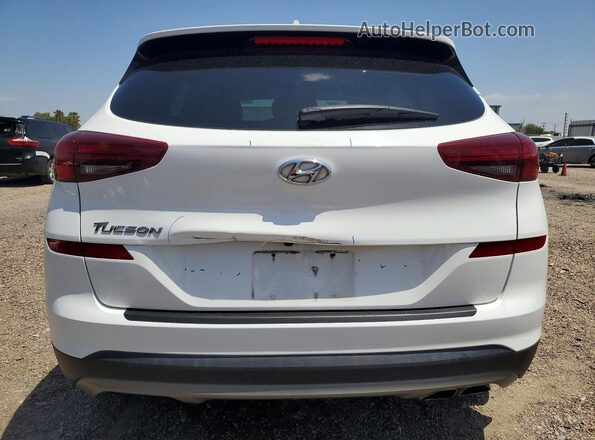 KM8J33AL6LU163511 2020 HYUNDAI TUCSON White Вид ззаду