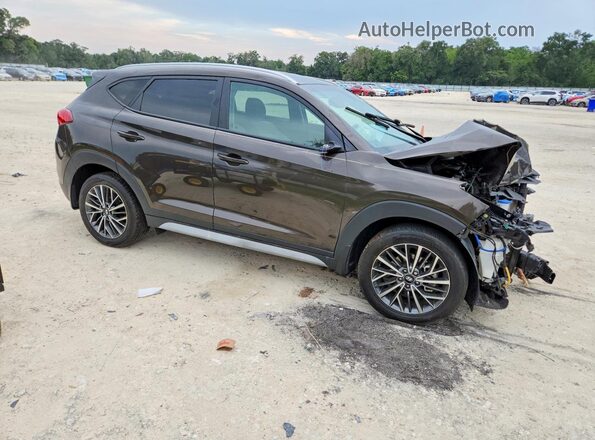 KM8J33AL6LU199070 2020 HYUNDAI TUCSON Brown Delantero derecho