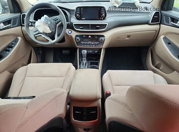 KM8J33AL6LU199070 2020 HYUNDAI TUCSON Brown Vista del salpicadero