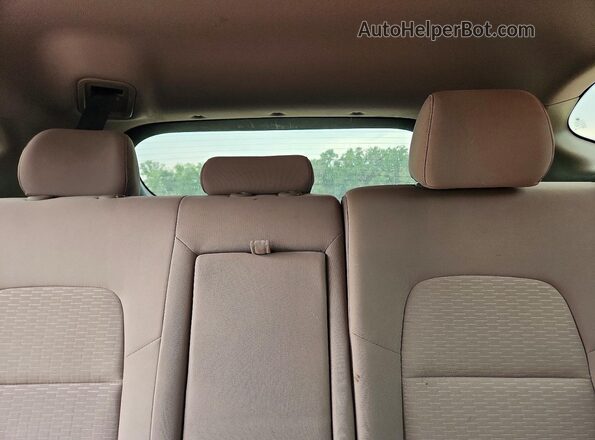 KM8J33AL6LU199070 2020 HYUNDAI TUCSON Brown Vista de los asientos traseros