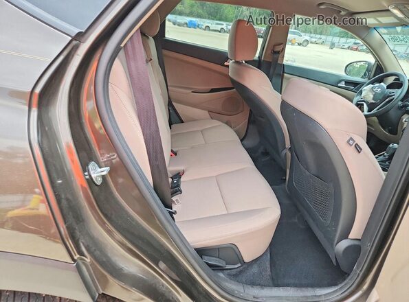 KM8J33AL6LU199070 2020 HYUNDAI TUCSON Brown Vista interior trasera