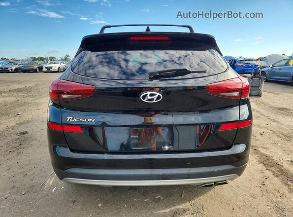 KM8J33AL6MU303882 2021 HYUNDAI TUCSON Black Widok z tyłu