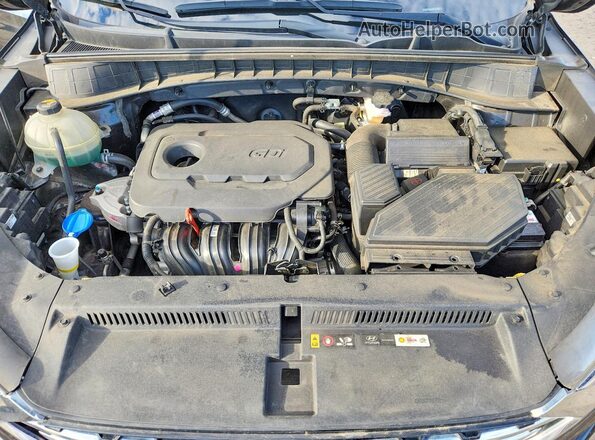KM8J33AL6MU303882 2021 HYUNDAI TUCSON Black Widok komory silnika