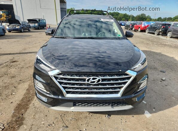 KM8J33AL6MU303882 2021 HYUNDAI TUCSON Black Widok wnętrza 360 stopni