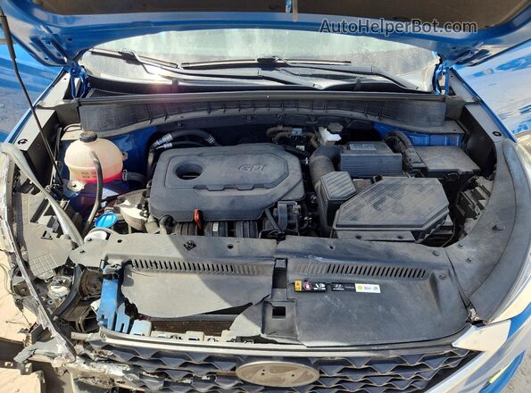 KM8J33AL6MU362608 2021 HYUNDAI TUCSON Blue Vista interior trasera