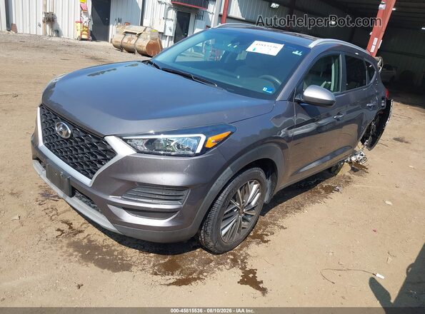 KM8J33AL6MU366254 2021 HYUNDAI TUCSON Gray Przód lewy