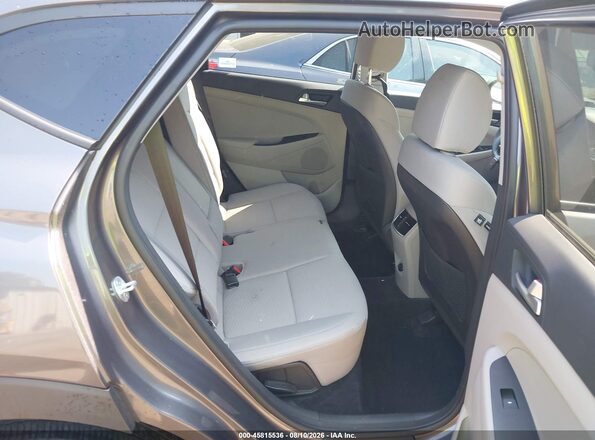 KM8J33AL6MU366254 2021 HYUNDAI TUCSON Gray Widok naklejki z numerem VIN
