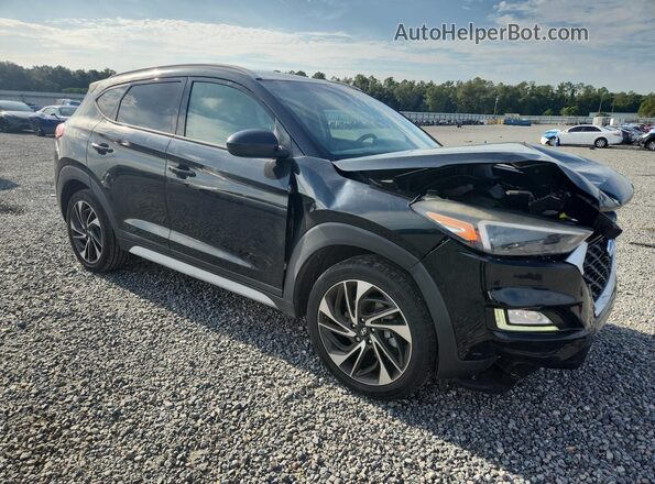 KM8J33AL7LU221738 2020 HYUNDAI TUCSON Black Передня права чверть