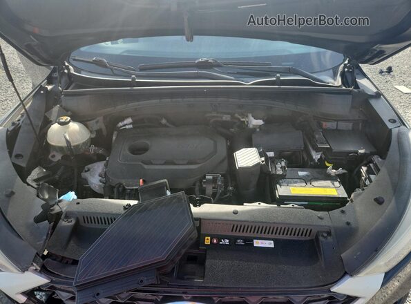 KM8J33AL7LU221738 2020 HYUNDAI TUCSON Black Вид підкапотного простору