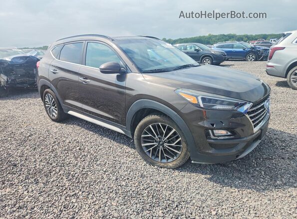 KM8J33AL8LU176258 2020 HYUNDAI TUCSON Gray Delantero derecho