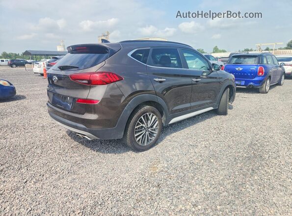KM8J33AL8LU176258 2020 HYUNDAI TUCSON Gray Trasero derecho