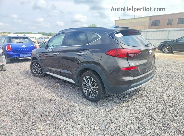 KM8J33AL8LU176258 2020 HYUNDAI TUCSON Gray Trasero izquierdo