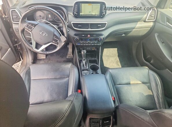KM8J33AL8LU176258 2020 HYUNDAI TUCSON Gray Vista del salpicadero