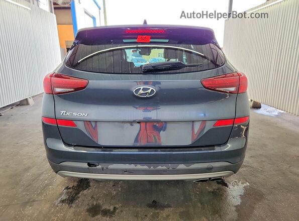 KM8J33AL8LU242873 2020 HYUNDAI TUCSON Blue Widok z tyłu