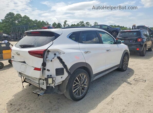 KM8J33AL8MU334826 2021 HYUNDAI TUCSON White Rear right