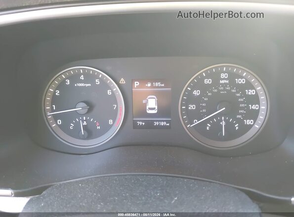 KM8J33AL9KU875963 2019 HYUNDAI TUCSON White Vista de los asientos traseros
